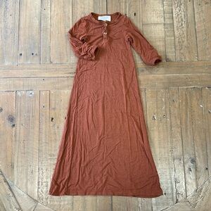 Dwell + slumber copper gown